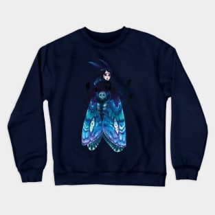 Ice Ice Moth Lady Crewneck Sweatshirt